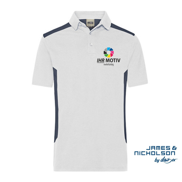 Men's Workwear Polo Strong individuell bedruckt