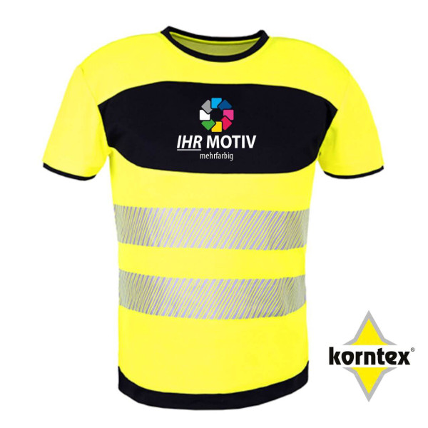 EOS Hi-Vis Workwear T-Shirt individuell bedruckt