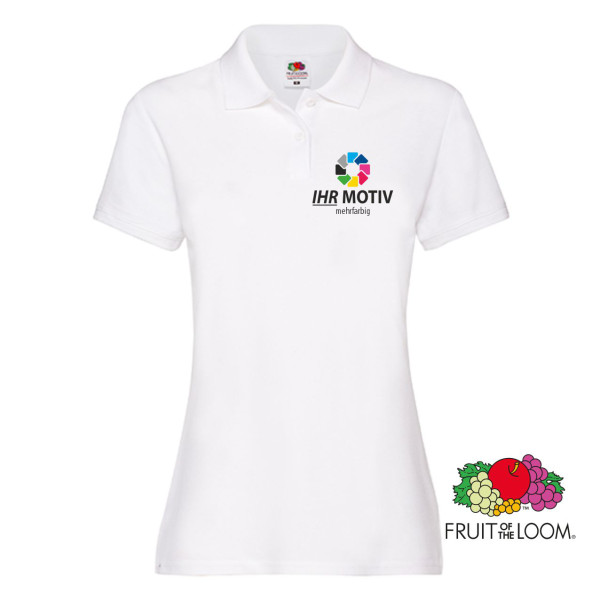 Ladies Premium Polo individuell bedruckt