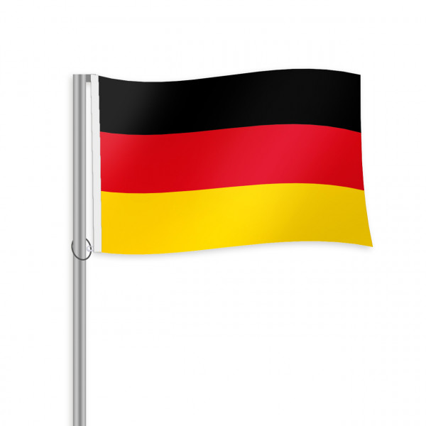 8er Set Länderfahnen Aufkleber Germany
