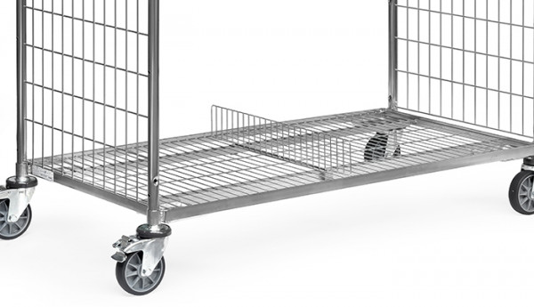 Fetra Trenngitter für Fahrrahmen 610mm breit für Kommissionierwagen 28er Serie