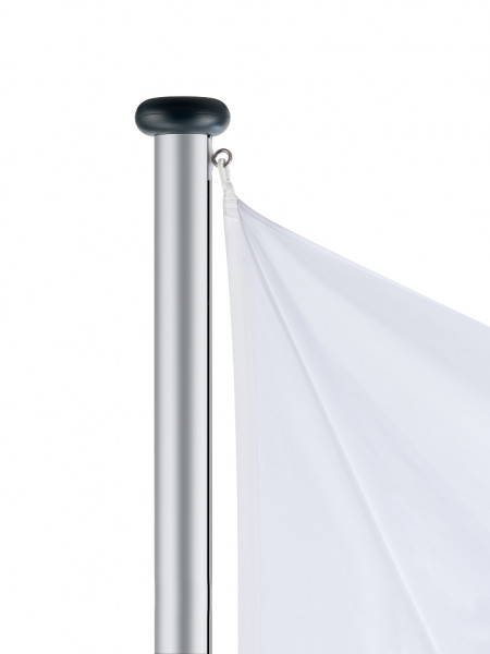 Fahnenmast 7 Meter Aluminium Prestige 100 Brightlight Mit Teleskop Ausleger