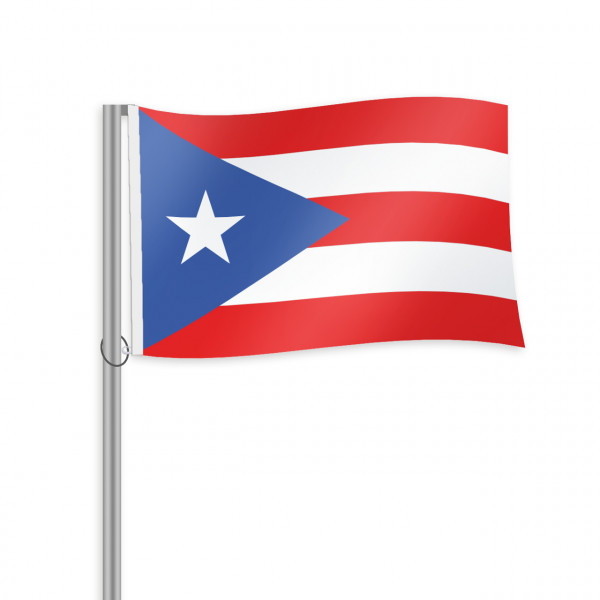 PuertoRico Fahne im Querformat kaufen