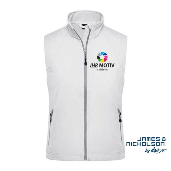 Ladies Softshell Vest individuell bestickt