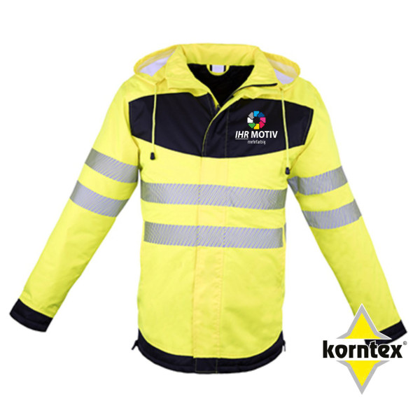 EOS Hi-Vis Workwear Parka individuell bestickt