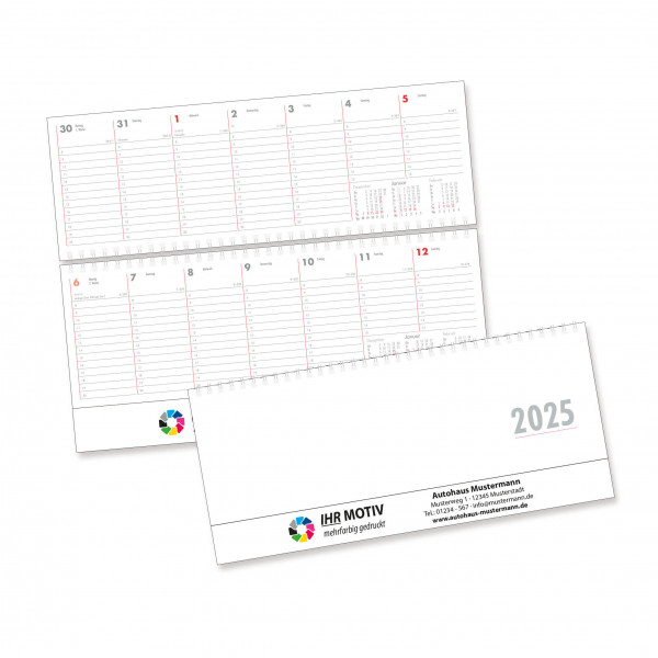 Tischkalender Business, Ausgabe 2026