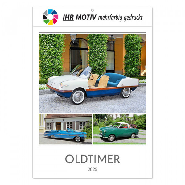 Bildkalender Oldtimer, Ausgabe 2026