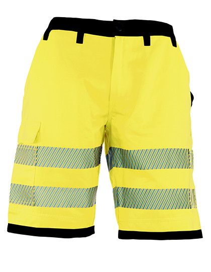 EOS Hi-Vis Workwear Shorts  Signal Yellow